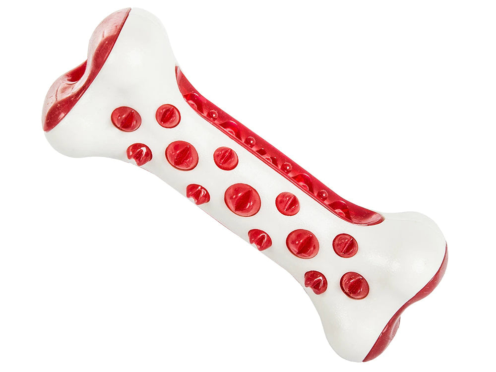 Hundetandpleje-legetøj – tygge- og rengøringsbold