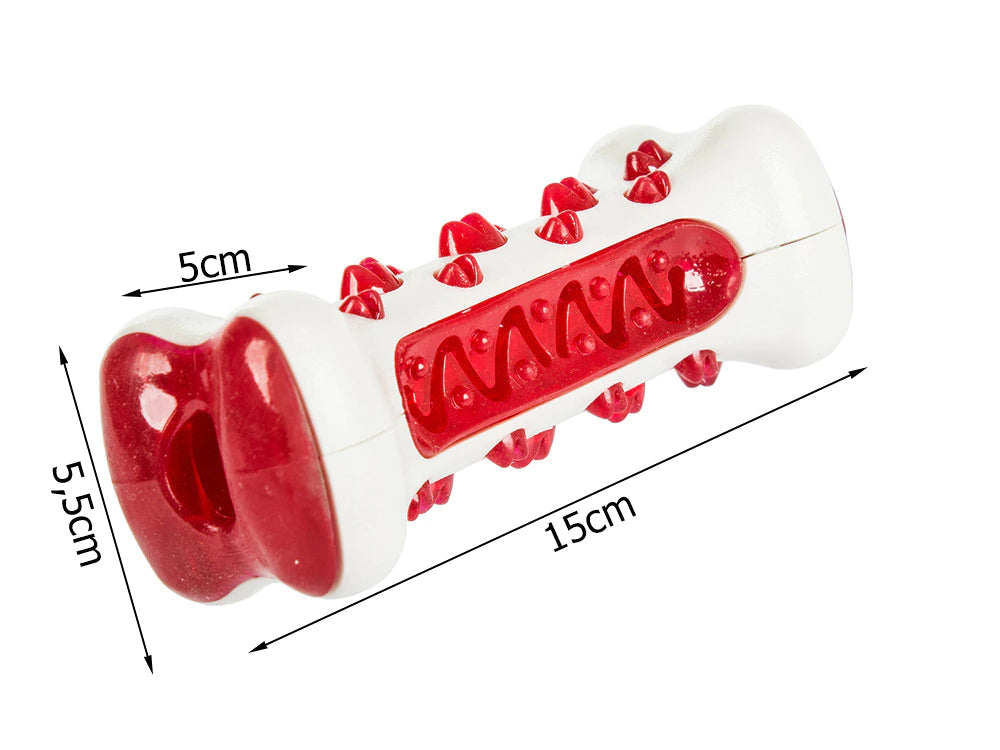 Hundetandpleje-legetøj – tygge- og rengøringsbold