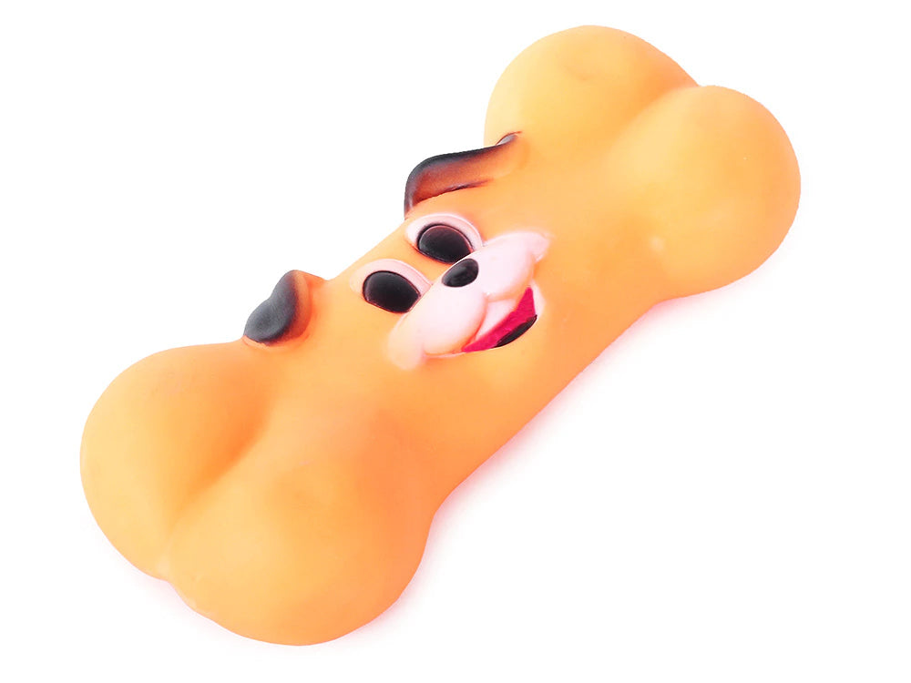 Hundelegetøj – tyggeben med pivelyd