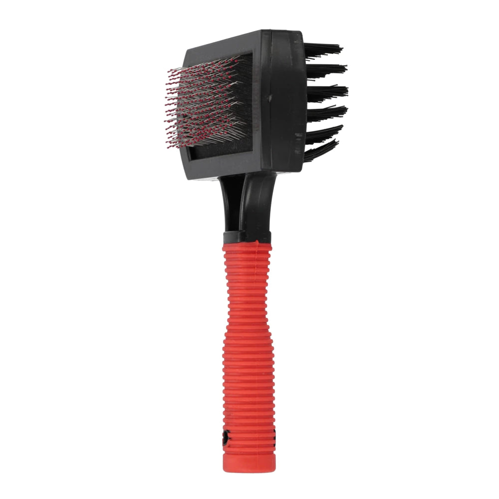 Hundebørste i 2 dele - velegnet til regelmæssig pelspleje