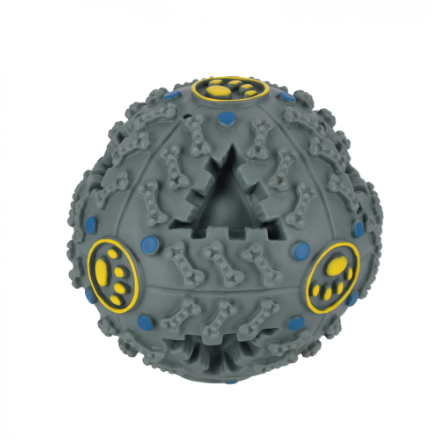 Hundebold med godbidder. Giver mental stimulens - 9cm.