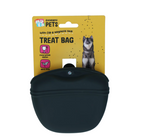 Godbidtaske i ren silikone m. magnetisk lukning. Nem rengøring. Clips til fastgørelse i bælte.