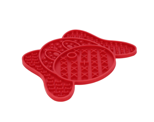 Slikkemåtte med sugekopper – 20 x 18 cm