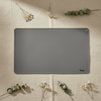 Dobbelt silikone måtte - beige studio
