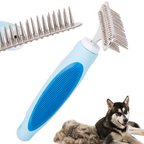 Trimmerbørste til hund. Fjerner underuld og løse hår - uden at skade overpelsen.