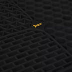 Anti-stress slikkemåtte til hund – sort, 20 x 20 cm