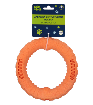 Dental tyggelegetøj, 17 cm - Hjælper hundens tandhygienje.