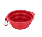 Sammenfoldelig silikoneskål til hund – 19 cm