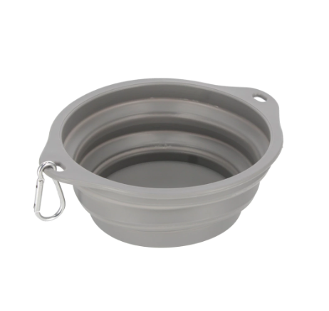 Sammenfoldelig silikoneskål til hund – 19 cm&nbsp;