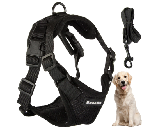 Hundesele m. håndtag. Sælges i 3 str: S, M og L. Justerbar.